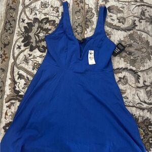 Express Royal Blue Dress